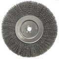 Weiler 10" Narrow Face Crimped Wire Wheel, .0104" Steel Fill, 3/4" Arbor Hole 1238
